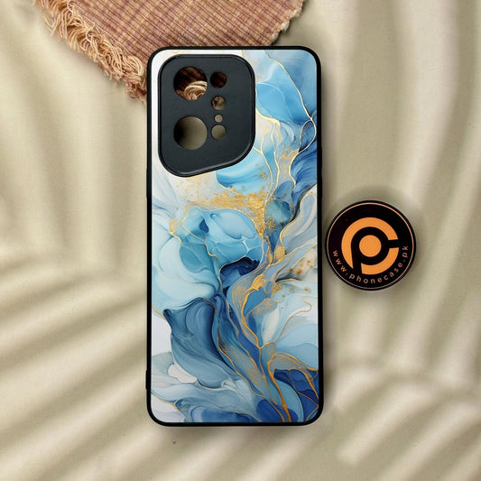 Oppo Find X5 Pro - Liquid Design 1 - Premium Metal Printed Soft Bumper Shock Proof Case