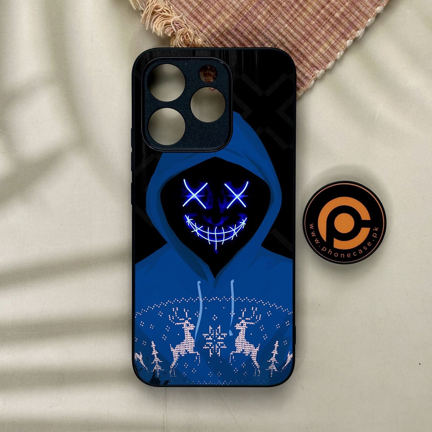 Realme 15T - Anonymous 2.0 Design 9 - Premium Metal Printed Soft Bumper Shock Proof Case