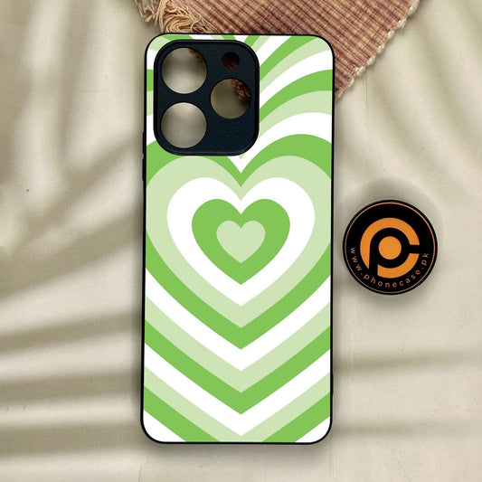 Realme Note 70 - Heartbeat Design 10 - Premium Metal Printed Soft Bumper Shock Proof Case