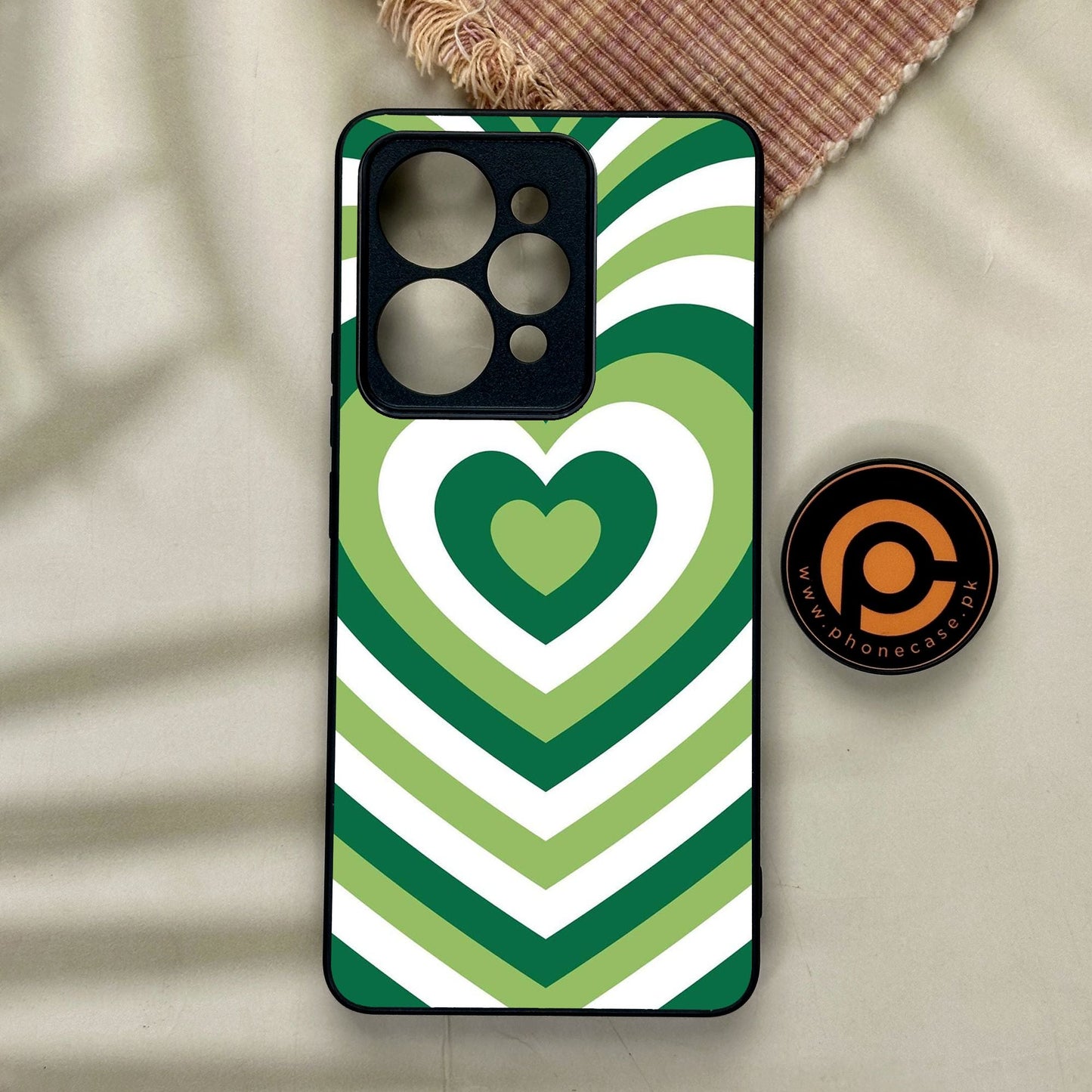 Realme 15 Pro - Heartbeat Design 4 - Premium Metal Printed Soft Bumper Shock Proof Case