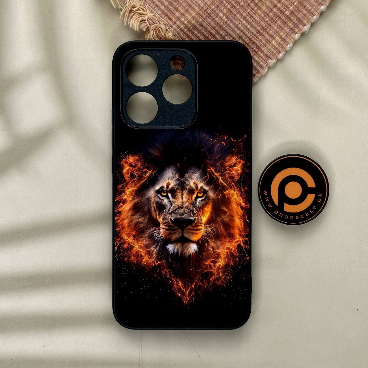 Realme 15T - Tiger 2.0 Design 7 - Premium Metal Printed Soft Bumper Shock Proof Case