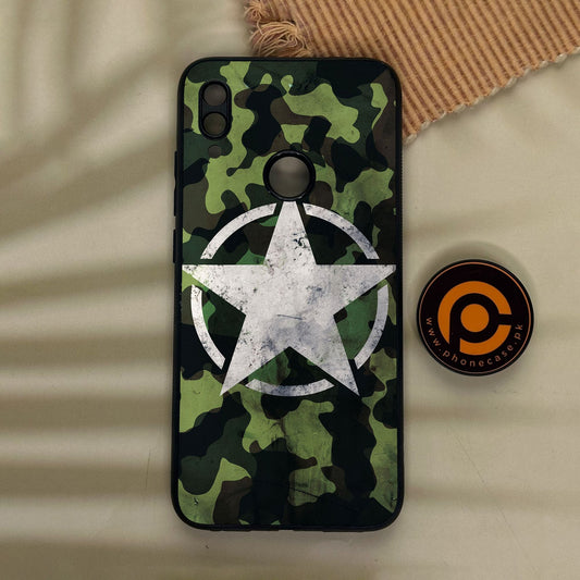 Redmi Note 7 - Ndcom - Premium Metal Printed Soft Bumper Shock Proof Case