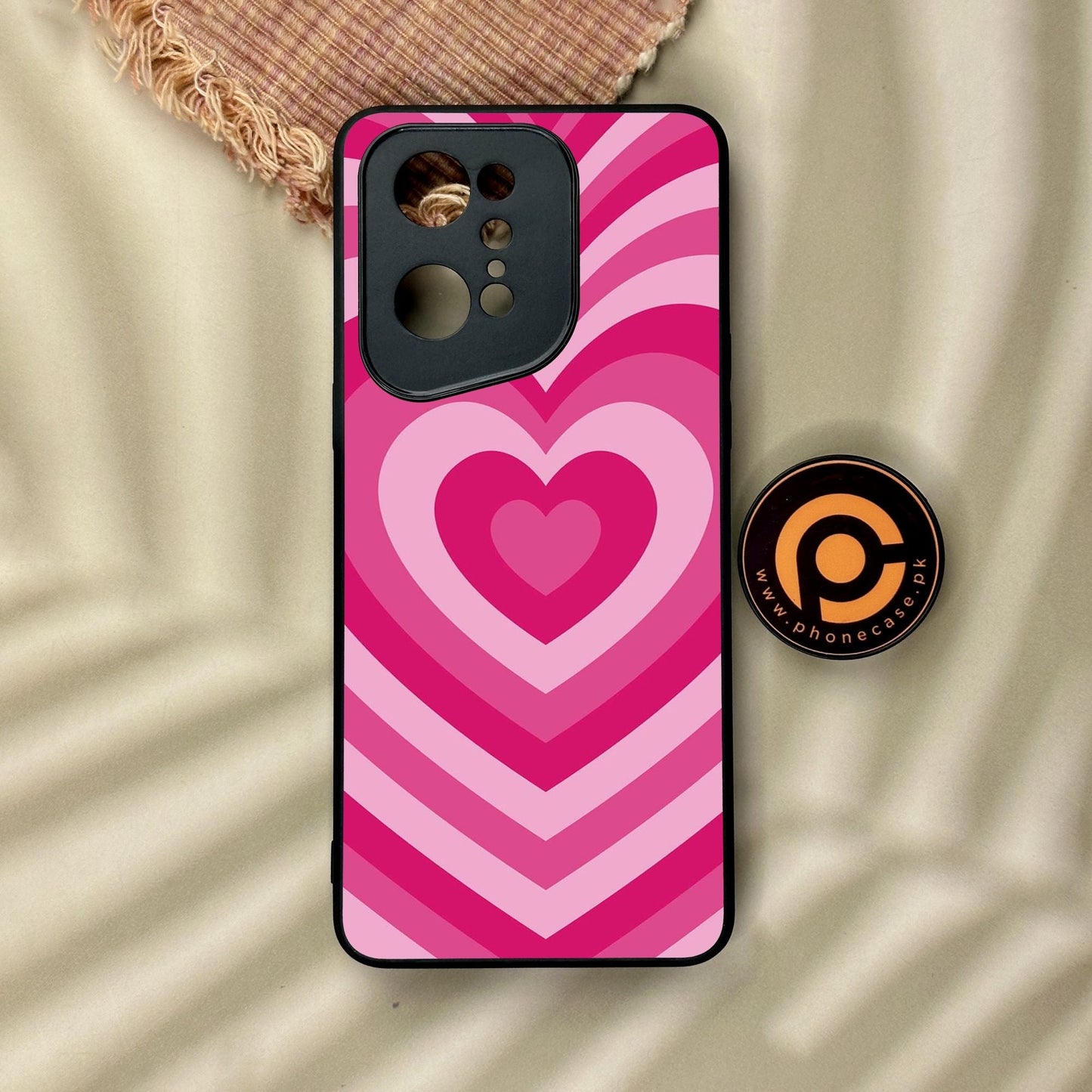 Oppo Find X5 Pro - Heartbeat Design 6 - Premium Metal Printed Soft Bumper Shock Proof Case