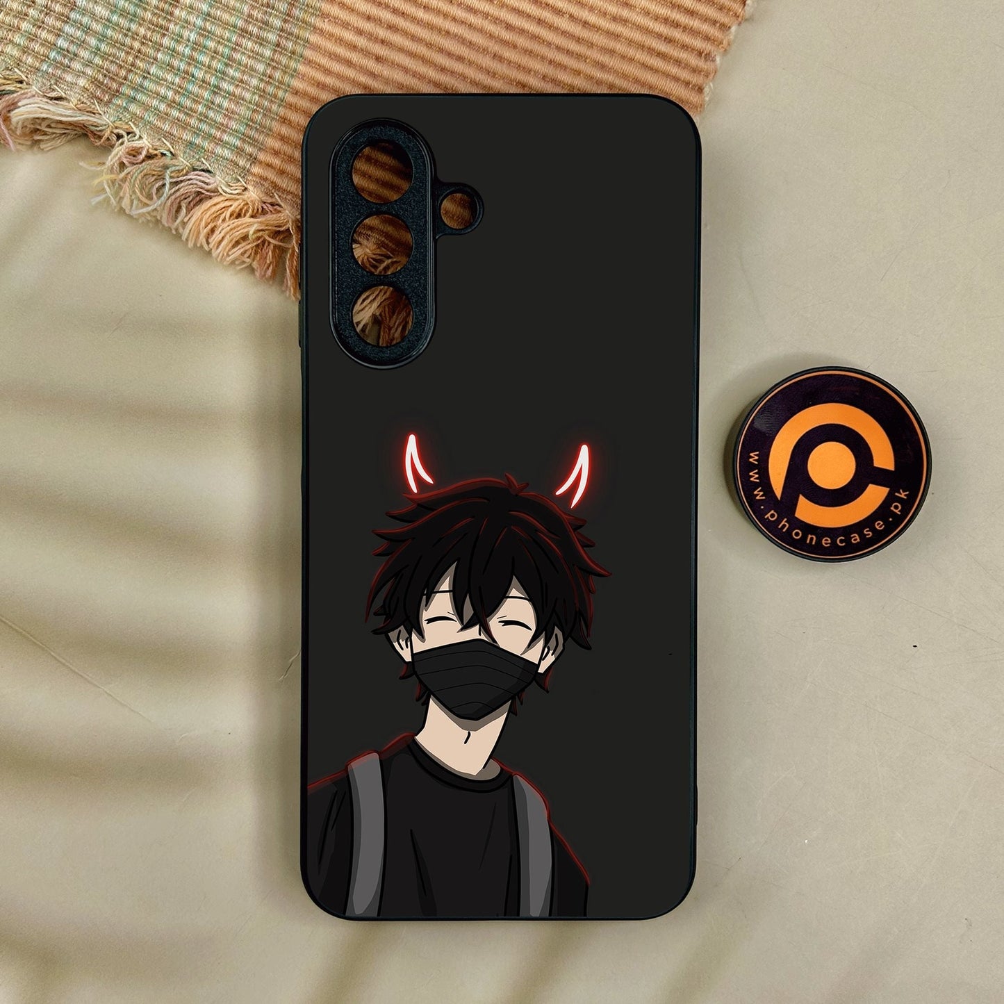 Samsung Galaxy A17 - Anime Series Design 7 - Premium Metal Printed Soft Bumper Shock Proof Case