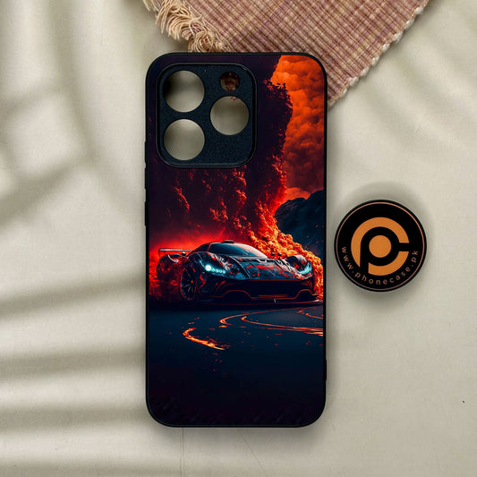 Realme 15T - Racing Design 6 - Premium Metal Printed Soft Bumper Shock Proof Case