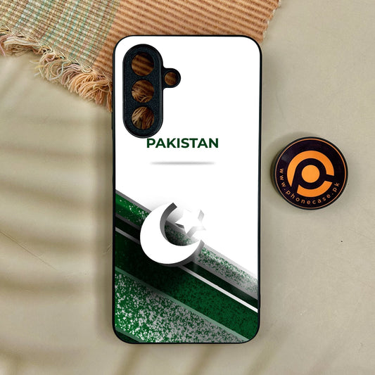 Samsung Galaxy A17 - Pakistan Design 10 - Premium Metal Printed Soft Bumper Shock Proof Case