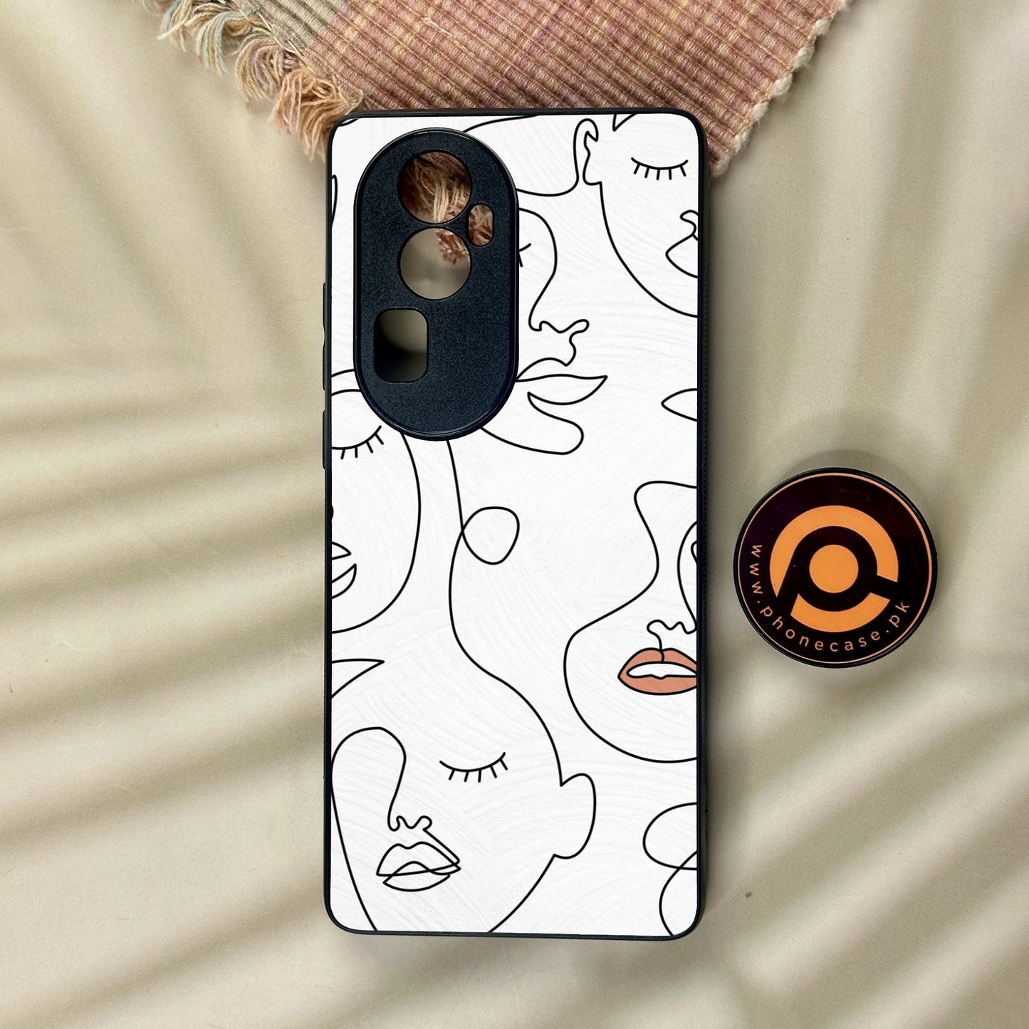 Oppo Reno 10 Pro Plus - Girls Design 1 - Premium Metal Printed Soft Bumper Shock Proof Case