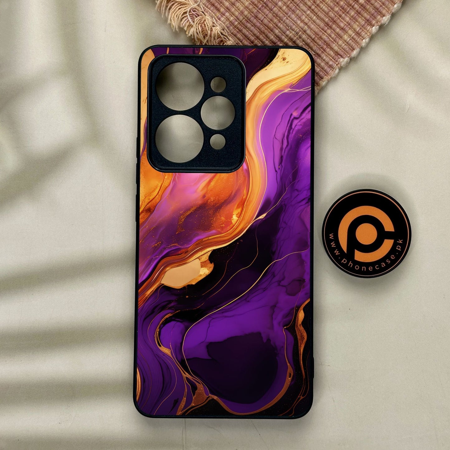 Realme 15 Pro - Liquid Design 5 - Premium Metal Printed Soft Bumper Shock Proof Case