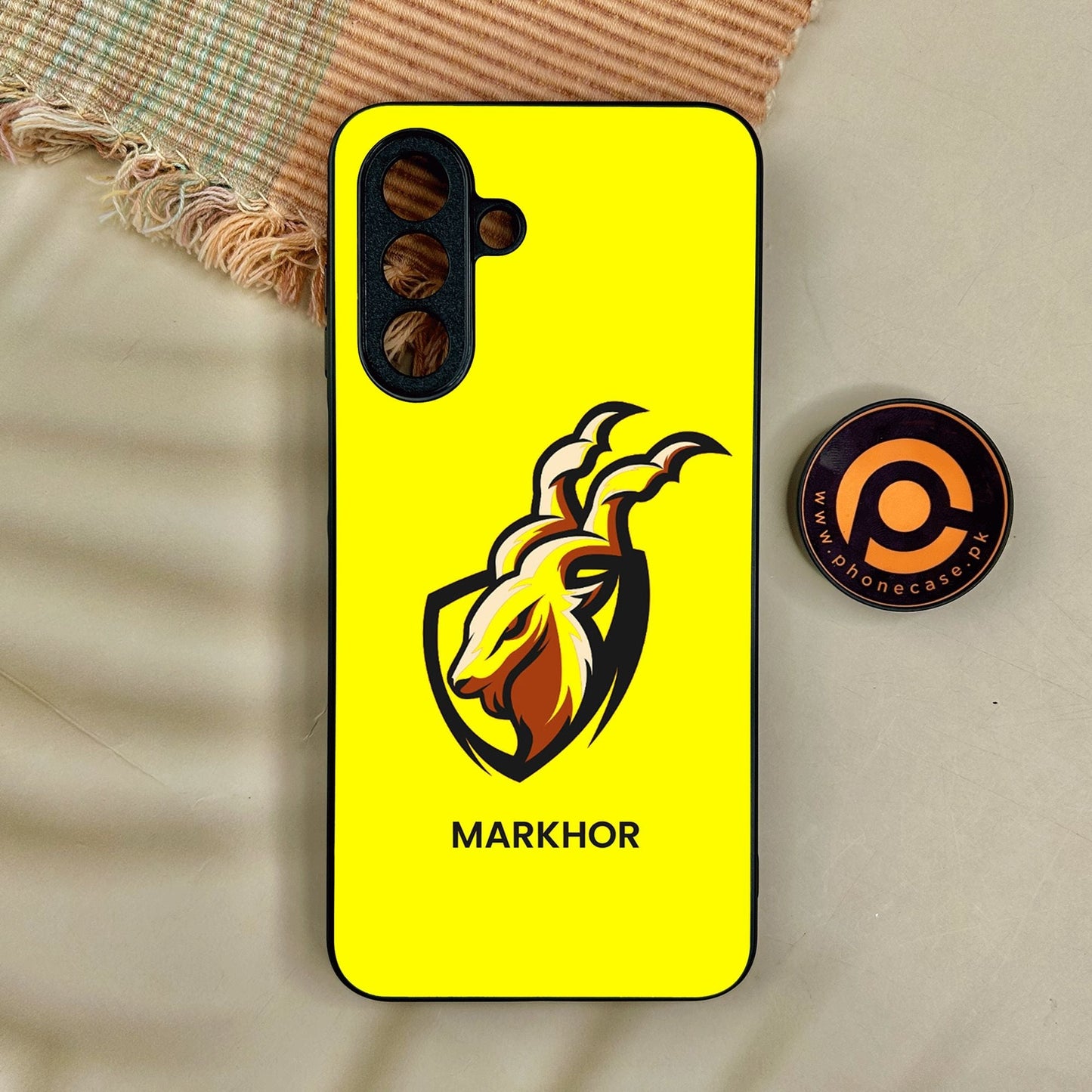 Samsung Galaxy A17 - Markhor Design 8 - Premium Metal Printed Soft Bumper Shock Proof Case