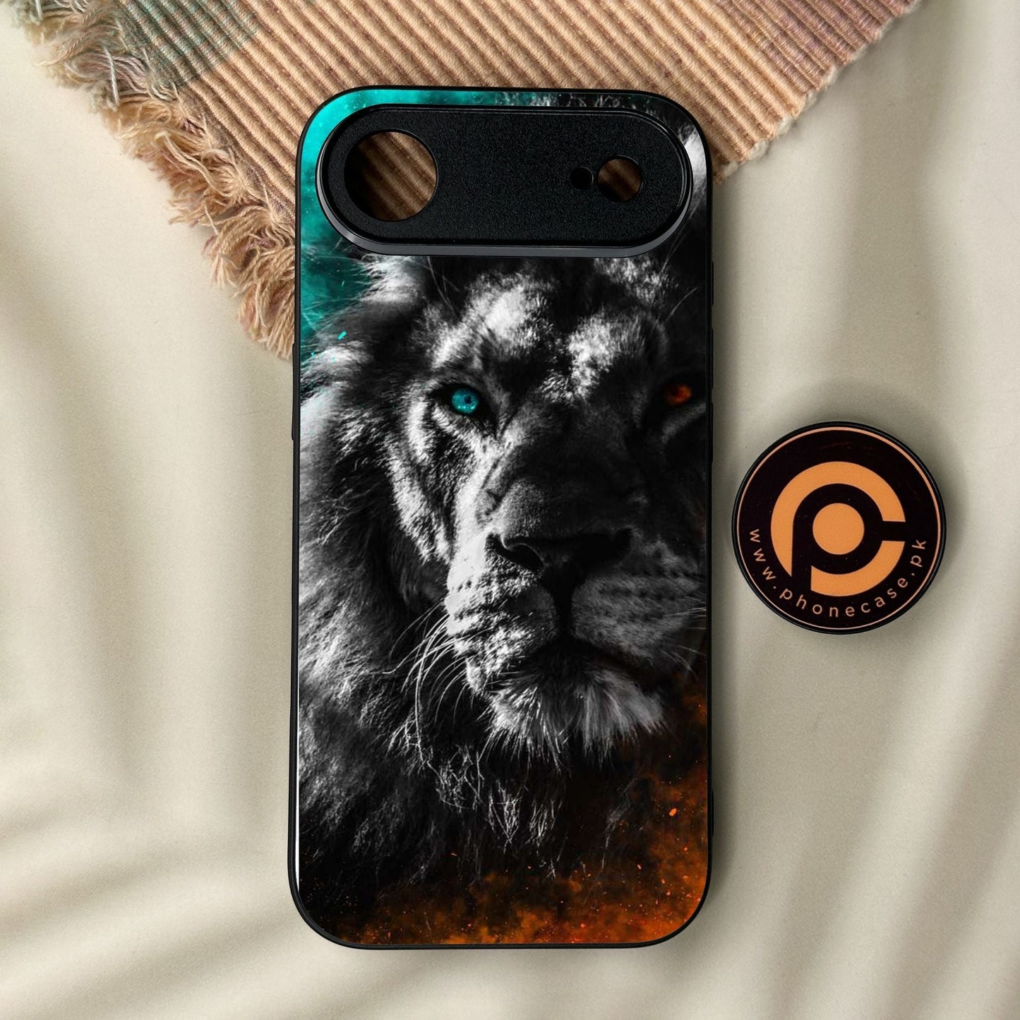 iPhone Air - Tiger Design 3 - Premium Metal Printed Soft Bumper Shock Proof Case