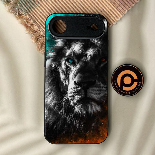 iPhone Air - Tiger Design 3 - Premium Metal Printed Soft Bumper Shock Proof Case