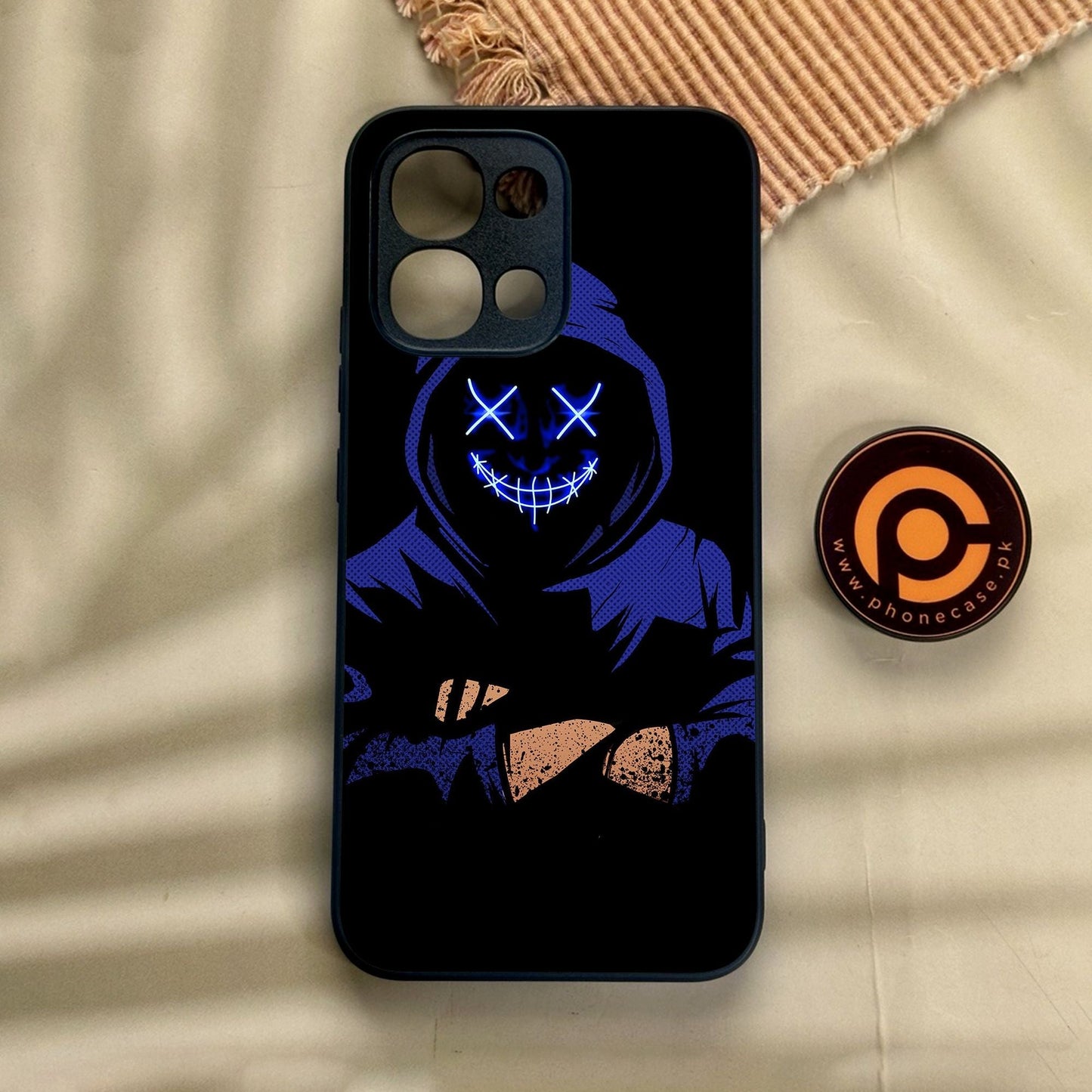 Oppo A6 Pro - Anonymous 2.0 Design 10 - Premium Metal Printed Soft Bumper Shock Proof Case