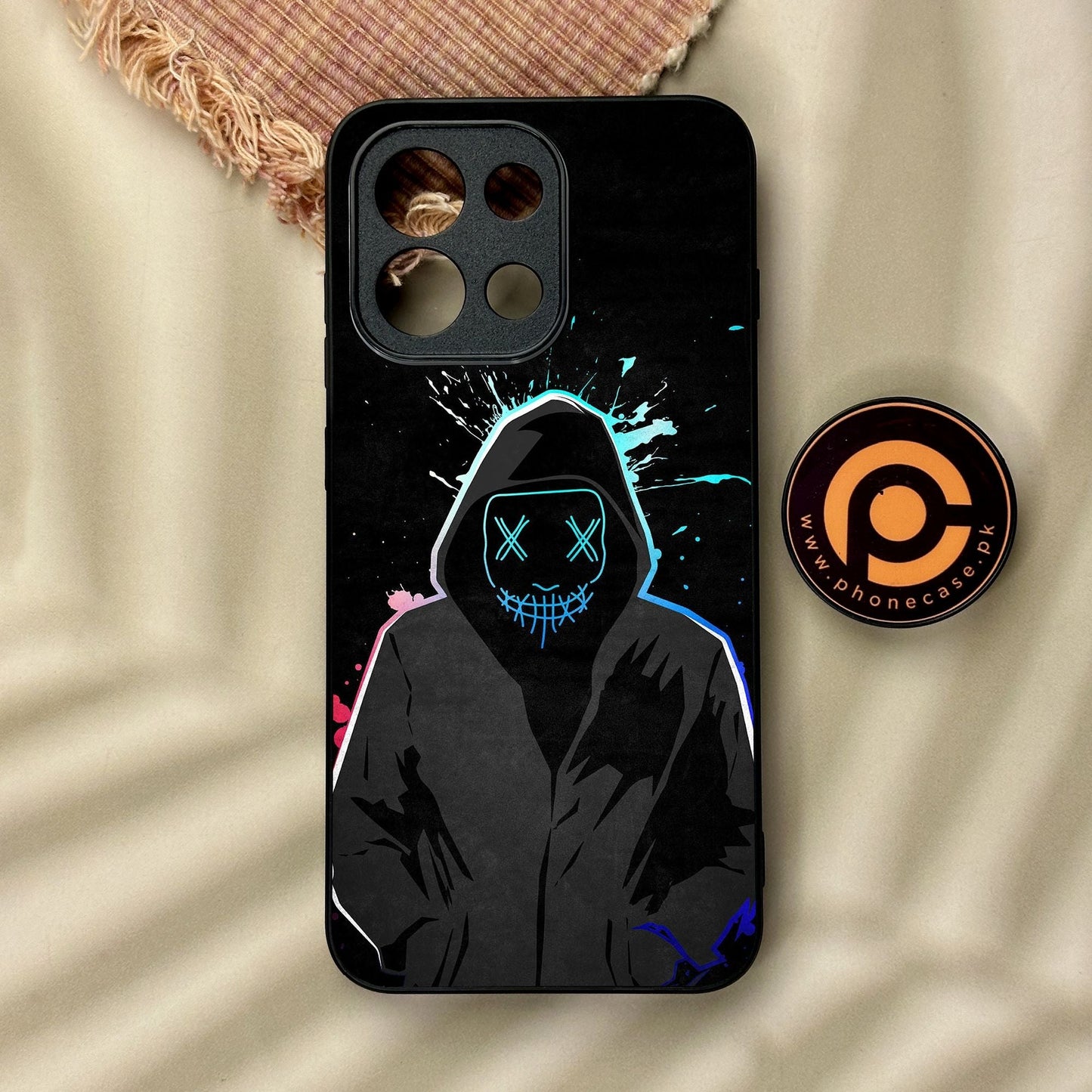 OnePlus 13T - Anonymous 2.0 Design 8 - Premium Metal Printed Soft Bumper Shock Proof Case