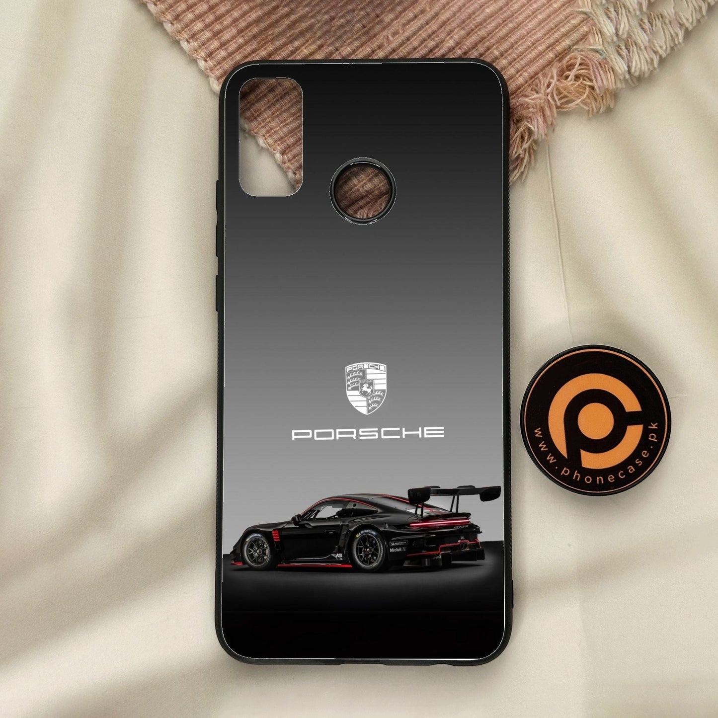 Honor 9X Lite - Shadow Racer - Premium Metal Printed Soft Bumper Shock Proof Case