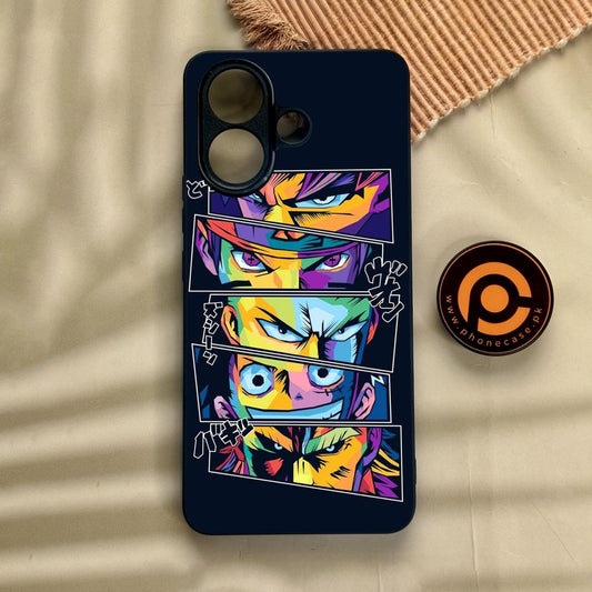 Vivo V60 Lite  - Anime 2.0 Design 8 - Premium Metal Printed Soft Bumper Shock Proof Case