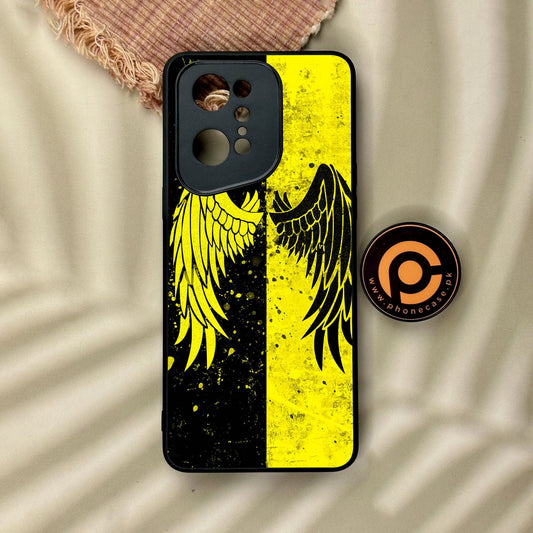 Oppo Find X5 Pro - Angel 2.0 Design 1 - Premium Metal Printed Soft Bumper Shock Proof Case