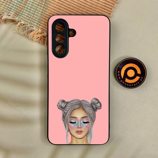 Samsung Galaxy A17 - Anime Girls Design 4 - Premium Metal Printed Soft Bumper Shock Proof Case