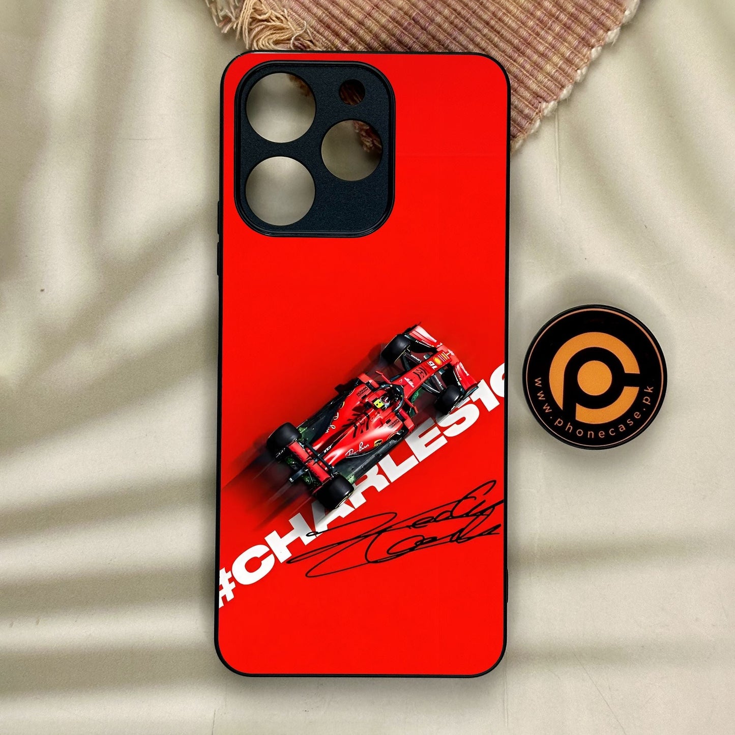 Realme Note 70 - Formula 1 Design 2 - Premium Metal Printed Soft Bumper Shock Proof Case