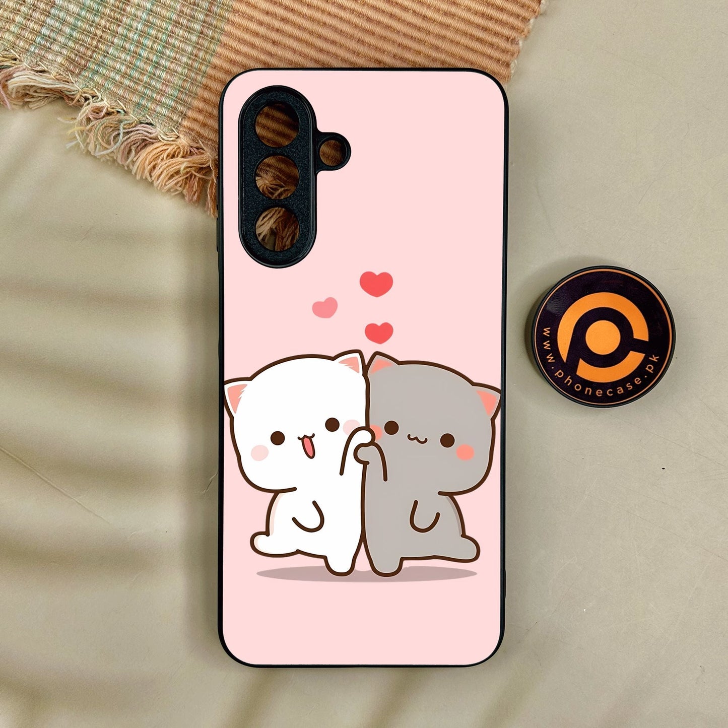 Samsung Galaxy A17 - Cute Bubu Dudu Design 6 - Premium Metal Printed Soft Bumper Shock Proof Case