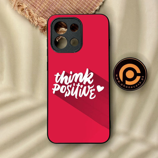 OnePlus 13s - Think Positive Design - Premium Metal Printed Soft Bumper Shock Proof Case