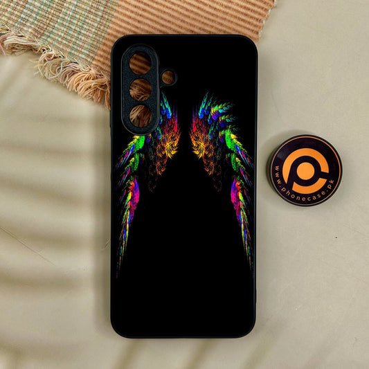 Samsung Galaxy A17 - Angel Wings Design 10 - Premium Metal Printed Soft Bumper Shock Proof Case