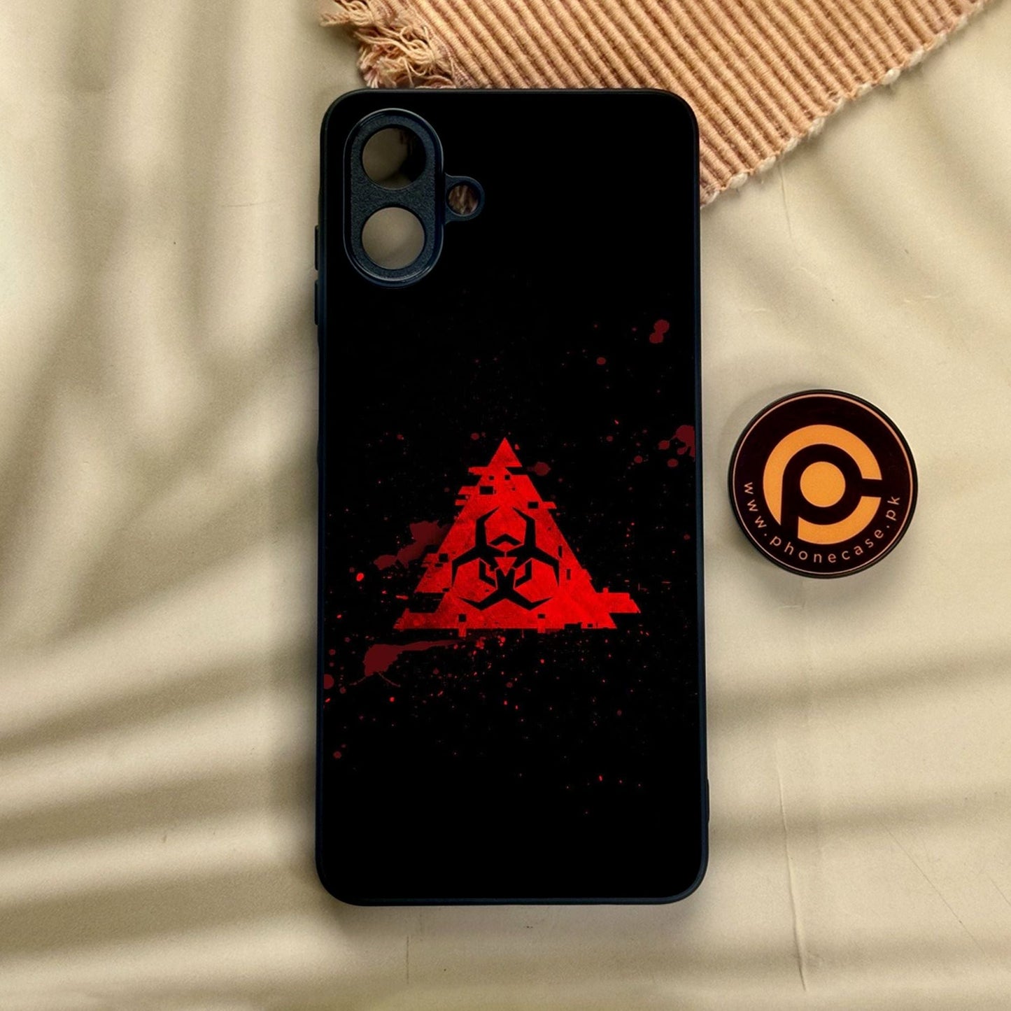 Samsung Galaxy A07 - Biohazard Design 4 - Premium Metal Printed Soft Bumper Shock Proof Case