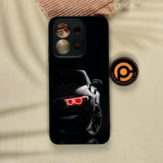 Xiaomi Redmi 15C - Black Art Design 6 - Premium Metal Printed Soft Bumper Shock Proof Case