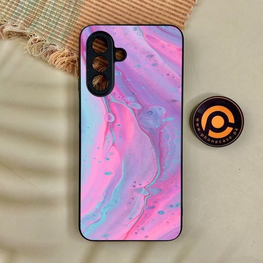 Samsung Galaxy A17 - Pink Marble 2.0 Design 1 - Premium Metal Printed Soft Bumper Shock Proof Case