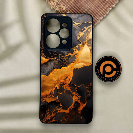 Realme 15 Pro - Liquid Design 4 - Premium Metal Printed Soft Bumper Shock Proof Case