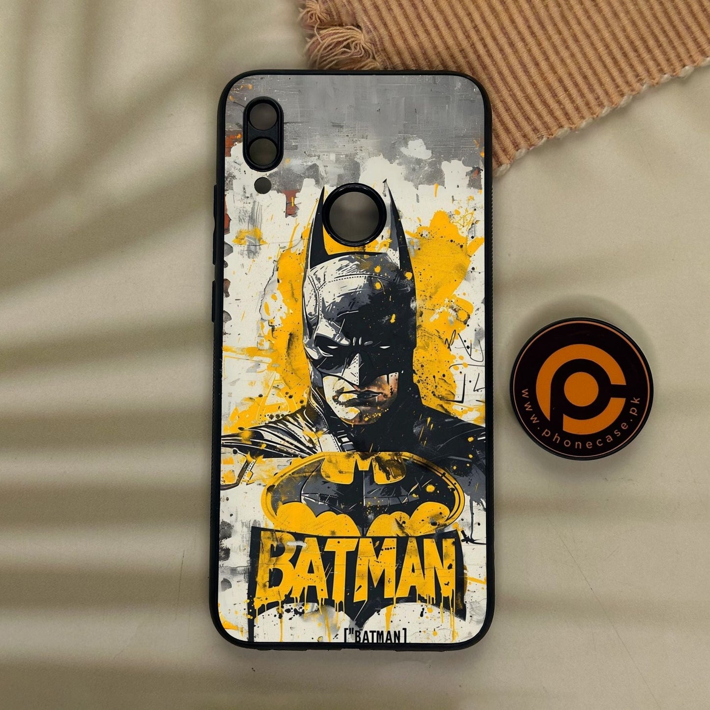 Redmi Note 7 - Urban Knight - Premium Metal Printed Soft Bumper Shock Proof Case