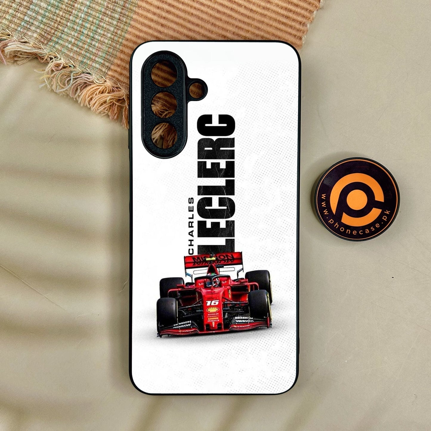 Samsung Galaxy A17 - Formula 1 Design 9 - Premium Metal Printed Soft Bumper Shock Proof Case