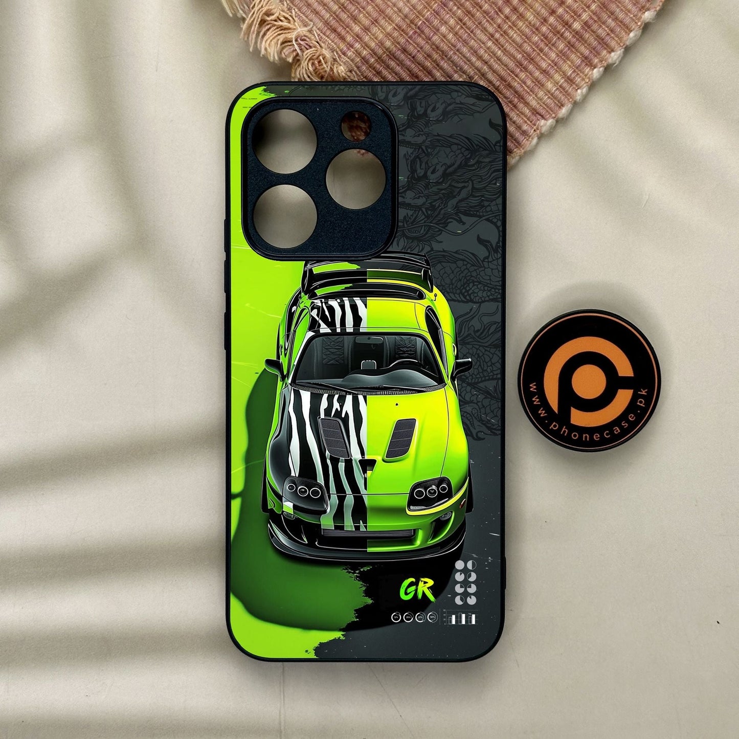 Realme 15T - Trish Art - Premium Metal Printed Soft Bumper Shock Proof Case