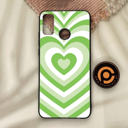 Honor 9X Lite - Heartbeat Design 10 - Premium Metal Printed Soft Bumper Shock Proof Case