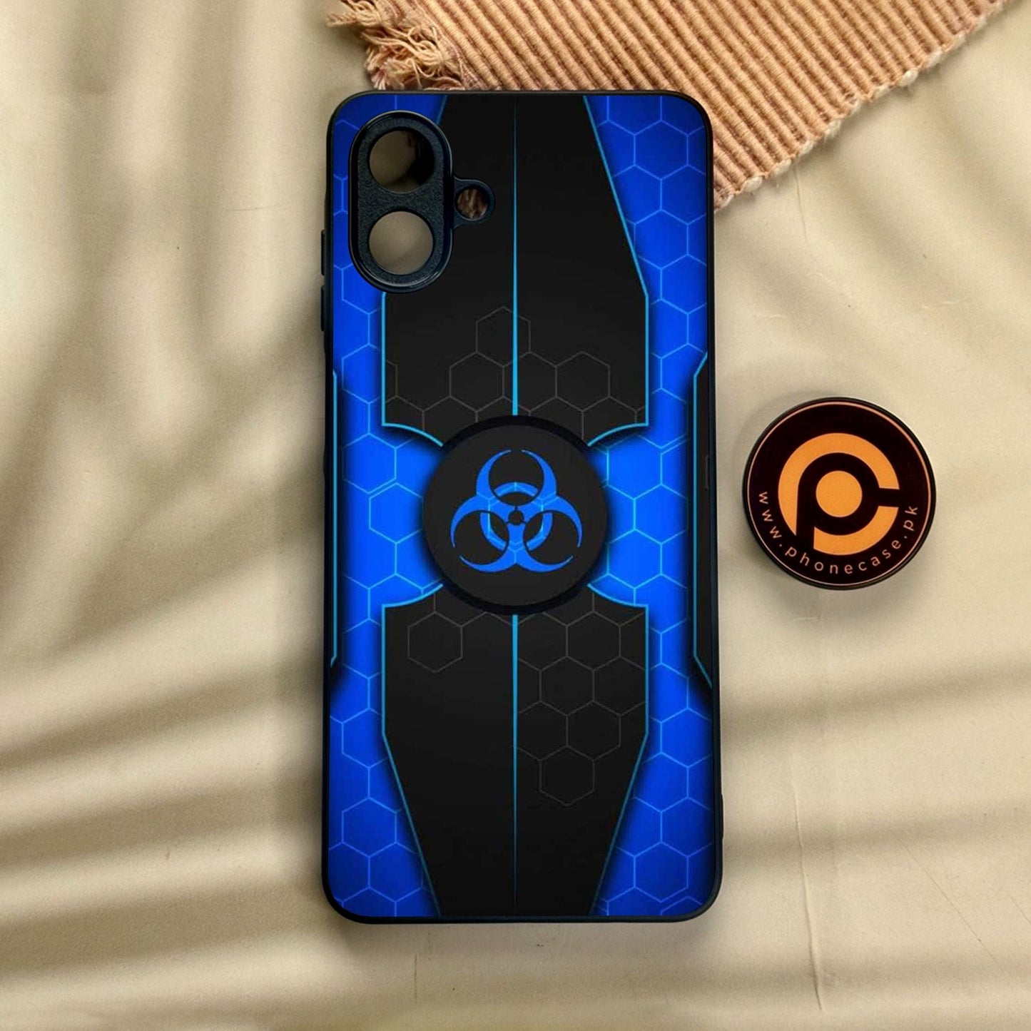 Samsung Galaxy A07 - Biohazard Design 1 - Premium Metal Printed Soft Bumper Shock Proof Case