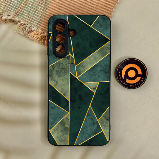 Samsung Galaxy A17 - Geometric Design 5 - Premium Metal Printed Soft Bumper Shock Proof Case