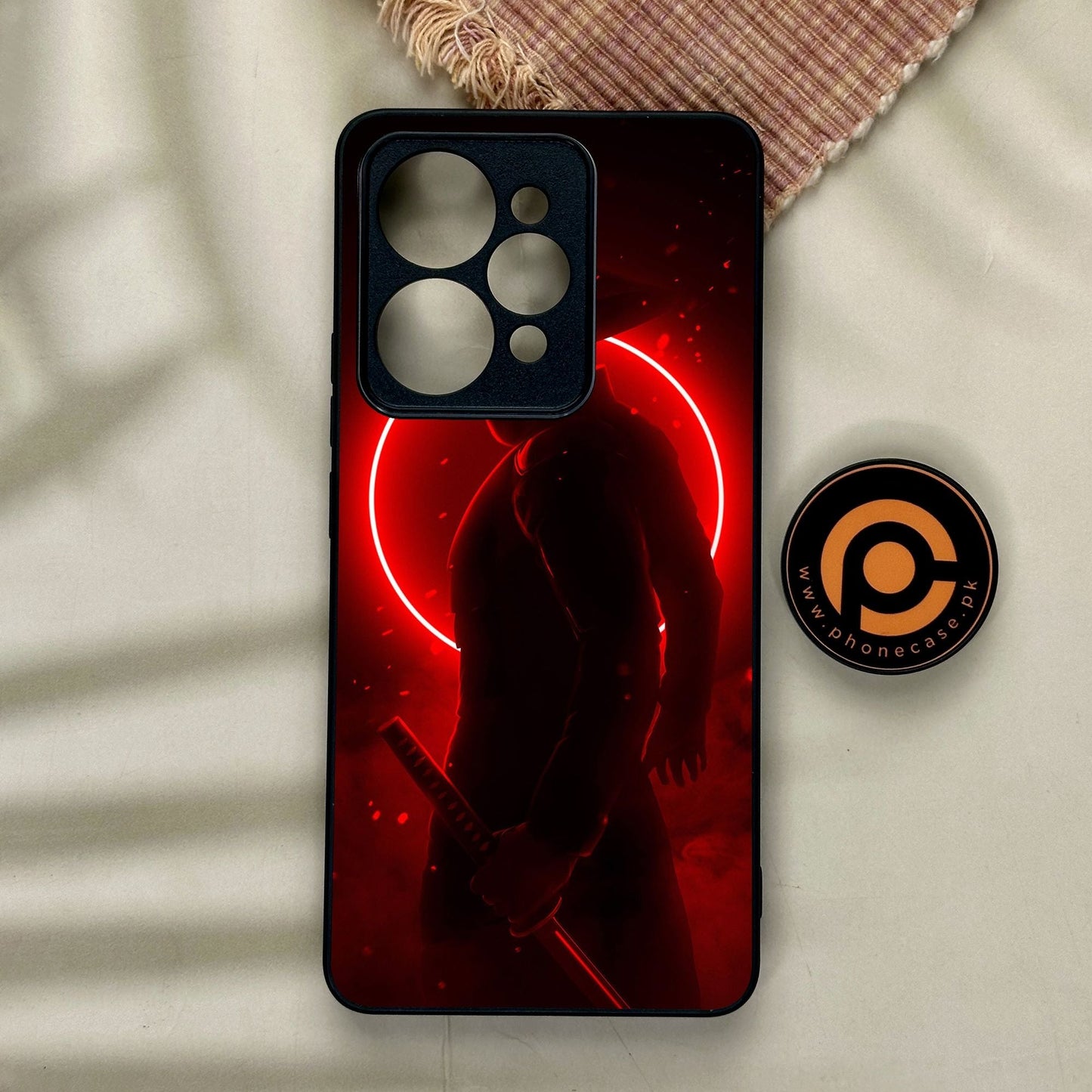 Realme 15 - Ninja Design 4 - Premium Metal Printed Soft Bumper Shock Proof Case