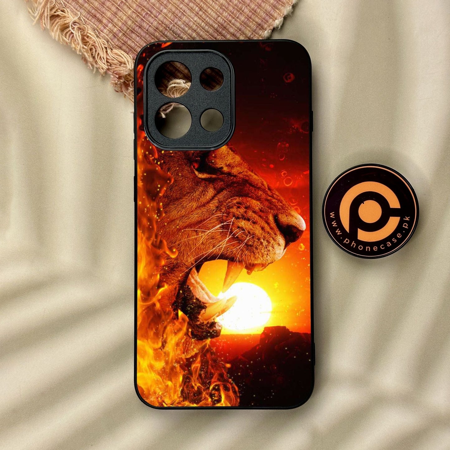 OnePlus 13T - Tiger Design 1 - Premium Metal Printed Soft Bumper Shock Proof Case