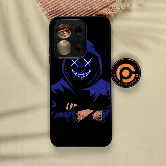 Xiaomi Redmi 15C - Anonymous 2.0 Design 10 - Premium Metal Printed Soft Bumper Shock Proof Case