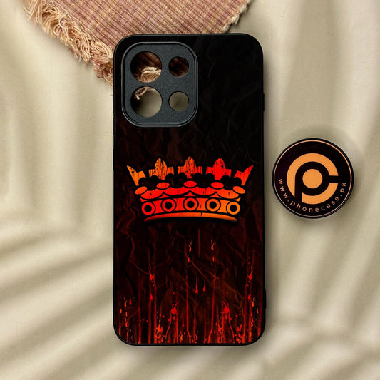 OnePlus 13T - King Design 4 - Premium Metal Printed Soft Bumper Shock Proof Case