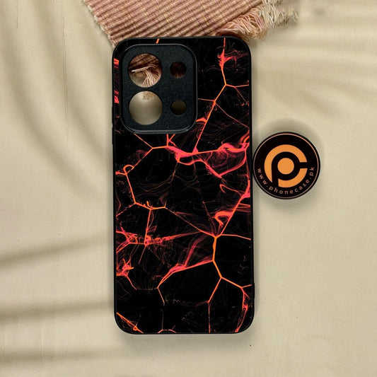 Xiaomi Redmi 15C - Black Marble Design 8 - Premium Metal Printed Soft Bumper Shock Proof Case