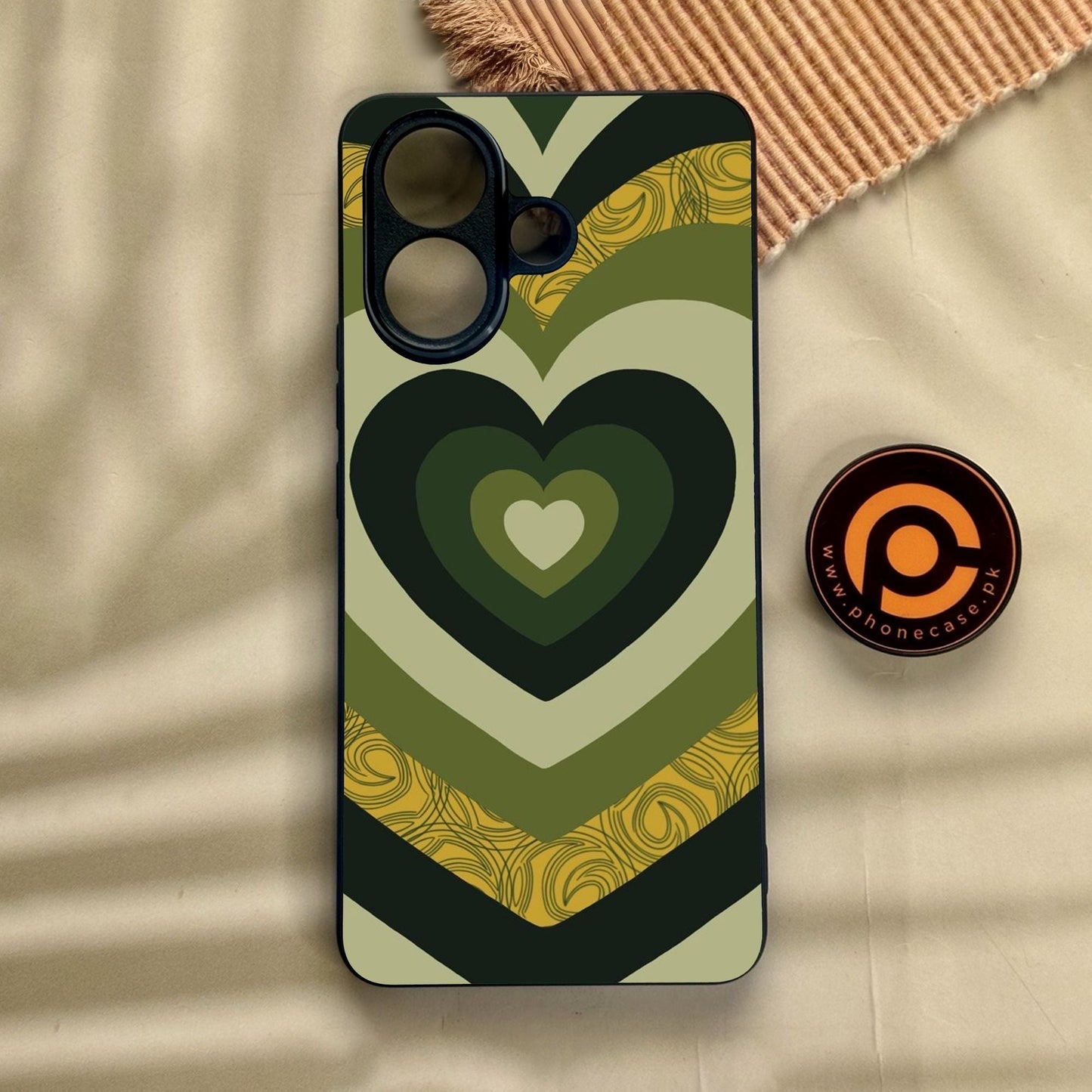 Vivo V60 Lite  - Heart 2.0 Design 1 - Premium Metal Printed Soft Bumper Shock Proof Case