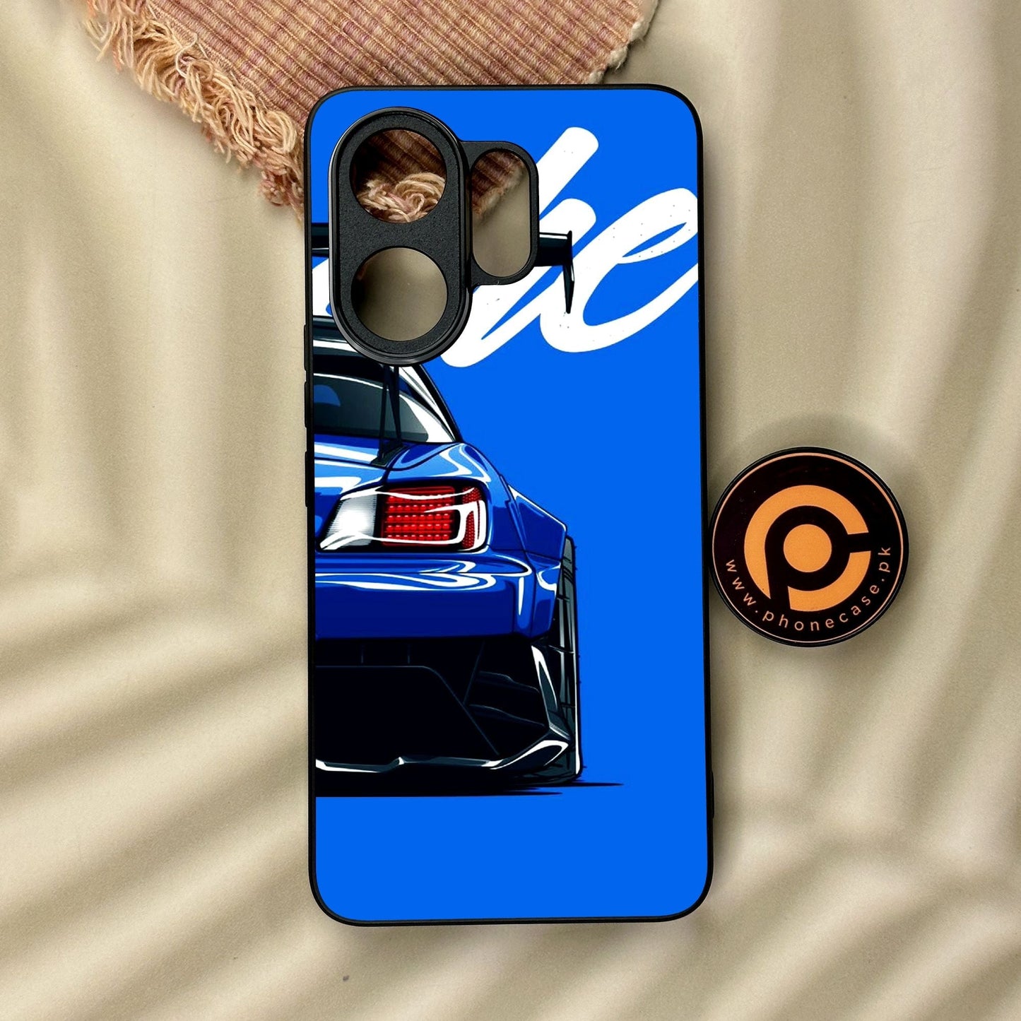 Vivo V60 - Racing Series 2.0 Design 1 - Premium Metal Printed Soft Bumper Shock Proof Case