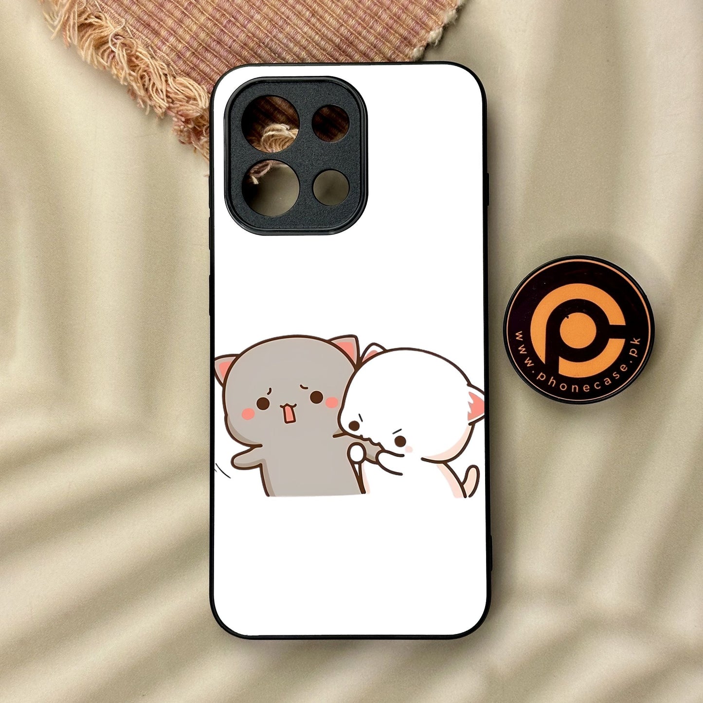 OnePlus 13T - Cute Bubu Dudu Design 9 - Premium Metal Printed Soft Bumper Shock Proof Case