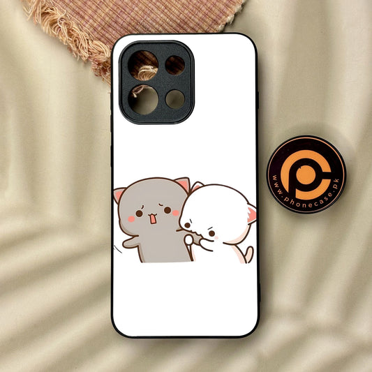 OnePlus 13T - Cute Bubu Dudu Design 9 - Premium Metal Printed Soft Bumper Shock Proof Case