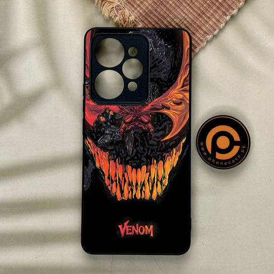 Realme 15 - Venom Case - Premium Metal Printed Soft Bumper Shock Proof Case