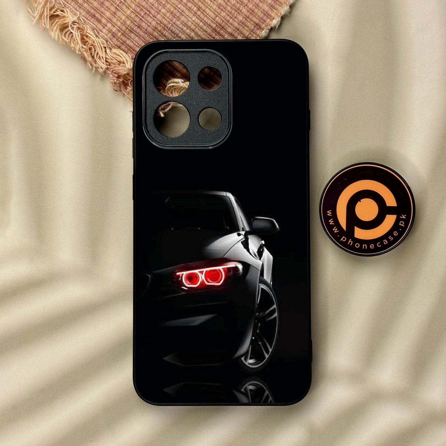 OnePlus 13T - Black Art Design 6 - Premium Metal Printed Soft Bumper Shock Proof Case