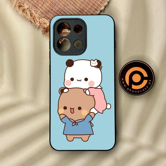 OnePlus 13T - Cute Bubu Dudu Design 5 - Premium Metal Printed Soft Bumper Shock Proof Case