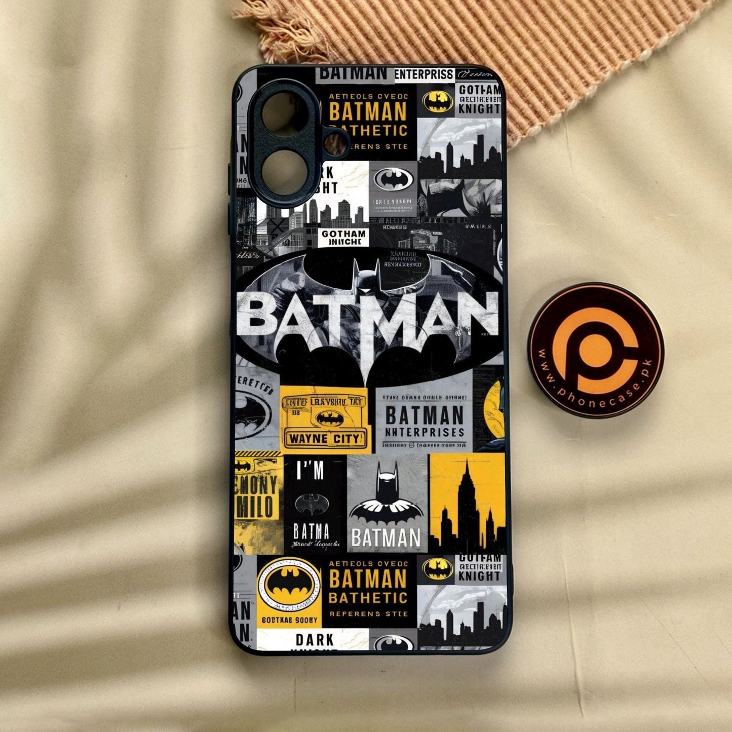 Samsung Galaxy A07 - The Gotham Collage - Premium Metal Printed Soft Bumper Shock Proof Case