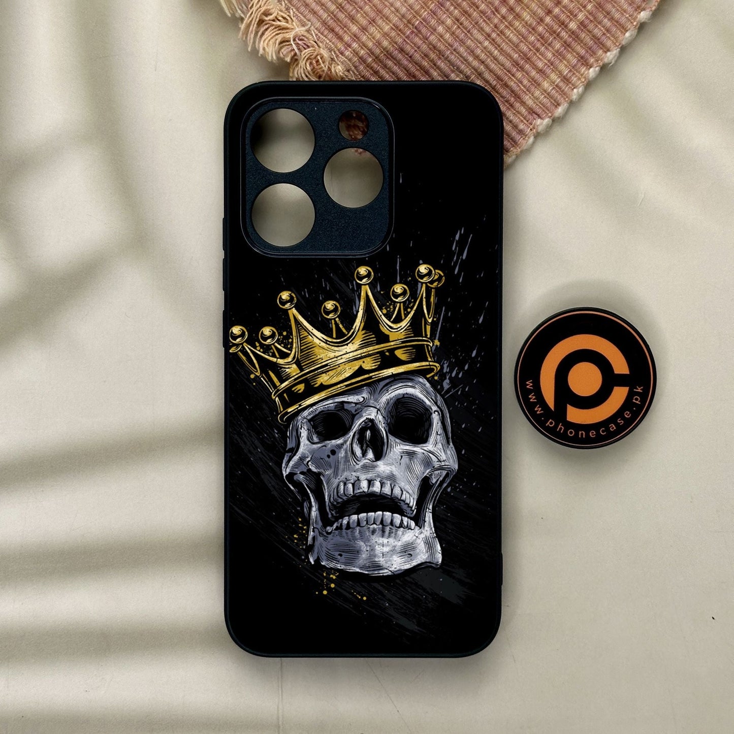 Realme 15T - King Design 5 - Premium Metal Printed Soft Bumper Shock Proof Case