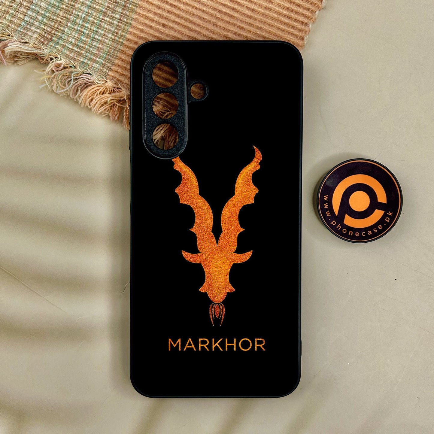 Samsung Galaxy A17 - Markhor Design 12 - Premium Metal Printed Soft Bumper Shock Proof Case